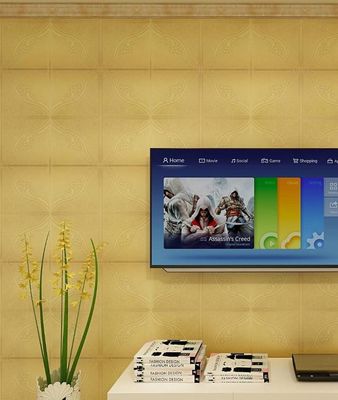 カスタマイズされた購入者向けのカラフルなパターンで放射線と老化に耐える3D壁貼り紙