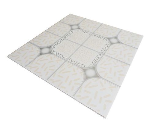 装飾用材料のためのカラフルな3DPVC複合壁パネル 500*1000*3.0mmサイズ