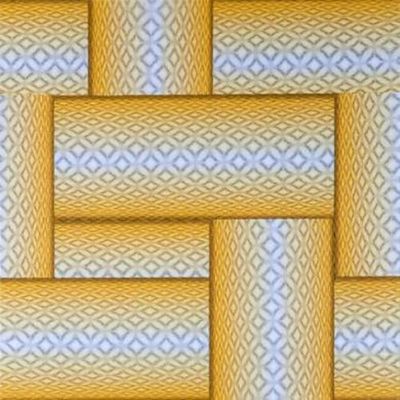 500mmx500mm 3D PVCボード 軽量デザインの壁と天井の装飾用