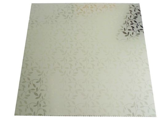 インテリア 3D PVC コンポジット 壁板 寝室 / ショップ 装飾 500mmx500mm
