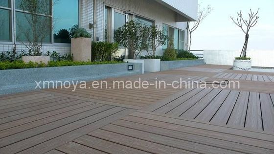 屋外庭 木材 プラスチック複合型WPC 床 迅速な設置