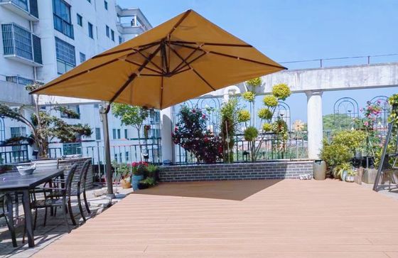90*90-A 防水 屋外 木製 プラスチック 複合 フェンス 柱 屋根 需要