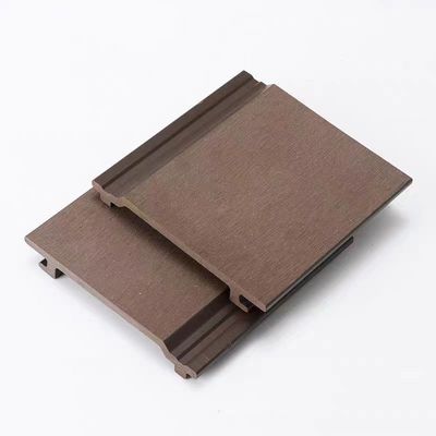 紫外線耐性WPC壁カバー 45% HDPE 50% 廃棄木繊維と耐久性のあるデザイン