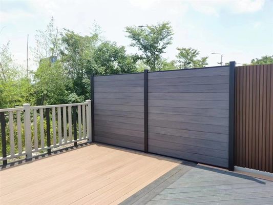 スライディング・フィニッシュ 防水・耐天候型WPC外壁サイドパネル 156MM*21MM