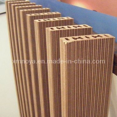 屋外床の装飾 オーダーメイド 75mm*25mm 木製プラスチック複合 WPC 床 NY75*25