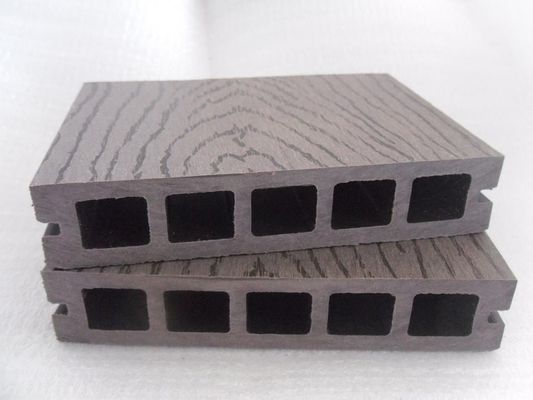 NY90X19 環境に優しい屋外用木材プラスチック複合材WPCデッキ床 45% HDPE