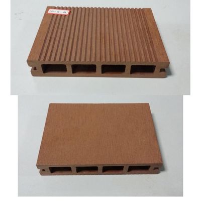 NY90X19 環境に優しい屋外用木材プラスチック複合材WPCデッキ床 45% HDPE