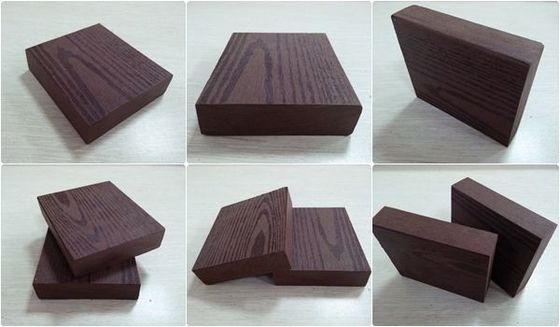 NY90X19 環境に優しい屋外用木材プラスチック複合材WPCデッキ床 45% HDPE