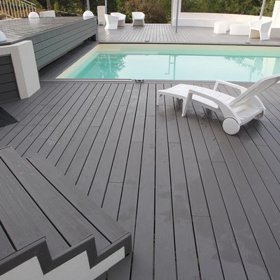 水吸収率 2.5% エンジニアリング用地板用合成WPCデッキ