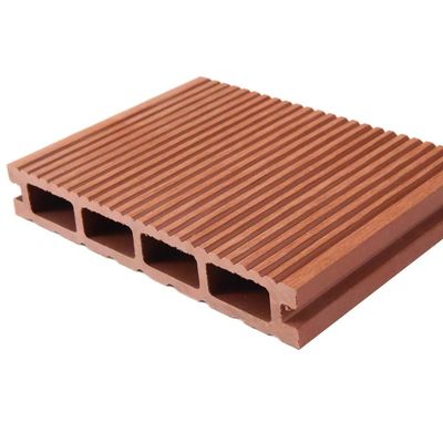 設計パターン ブラウン WPC 木 プラスチック複合 屋外用 床 敷き