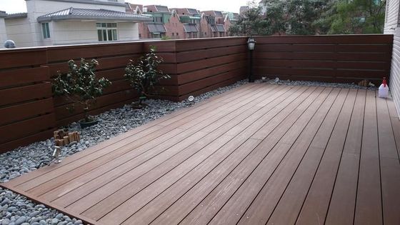 オーダーメイド HS150*25-A 防水 屋外 木材 プラスチック複合 装飾用 デッキ