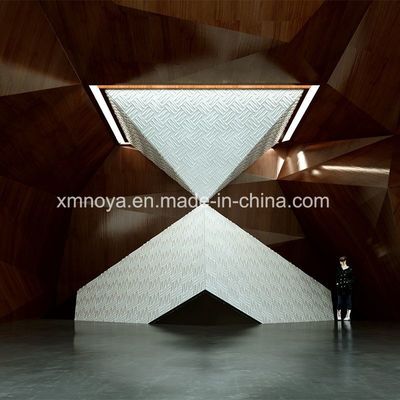 パロルの使用 500mmx500mm アート モダン 防火 バス 罠 3D ボード 建物 デザイン