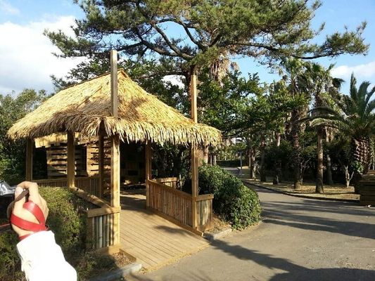 平凡なPVC素材構成要素 自然な見方 屋根 飾り付け プラスチック ストッチ 屋根タイル