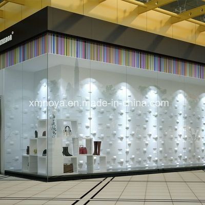 特徴的なデザイナー ストアデコレーションのためのテクスチャ付き3D壁板 モダンA1防火グレードパネル