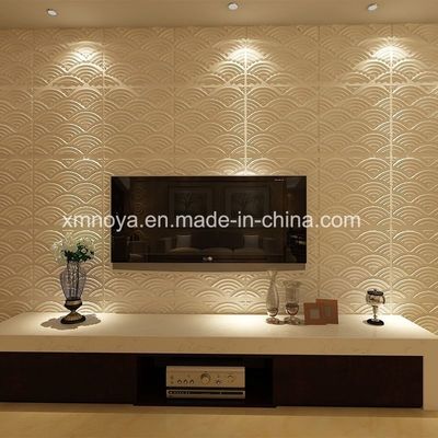 アコースティック 装飾型 3D 壁板 460mm*460mm リビングルームのテレビ背景用サイズ