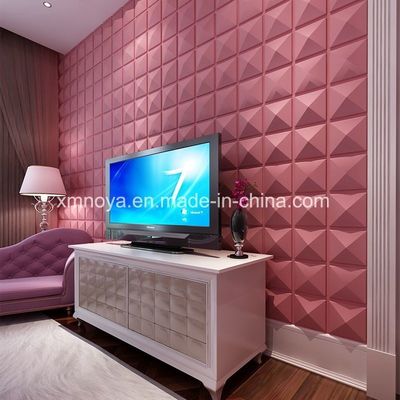 アコースティック 装飾型 3D 壁板 460mm*460mm リビングルームのテレビ背景用サイズ