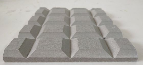 熱耐性材料のための3Dスロット装飾繊維セメントファサード