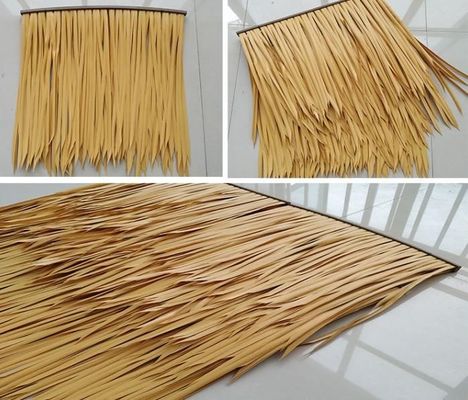 500*500mm 普通の防水 人工小麦の草 草の屋根 ガイゼボ ハット 屋根 草