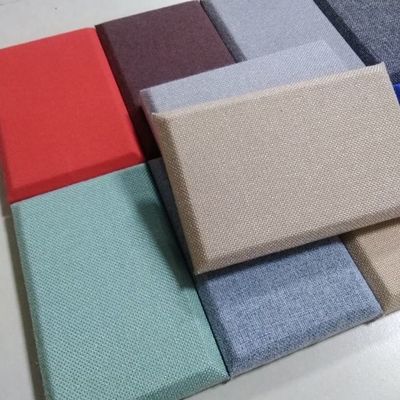 E1 交換可能な建材のための音響吸収ガラス繊維壁パネル