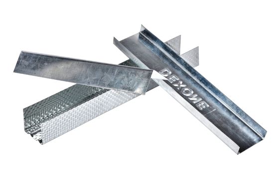 スタッドチャネル 50*35/70*35/73*36mm 軽量ガルバン化乾壁建築金属プロファイル