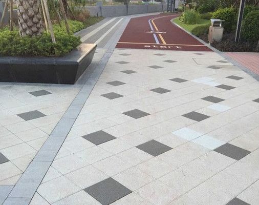 アンティーク 透水 レンガ 舗装 石 理想的な 選択 庭園 景観 ドライブウェイ