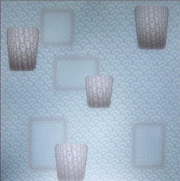 壁/天井の装飾用 室内防水プラスチック3Dパネル サイズ 460mm*460mm