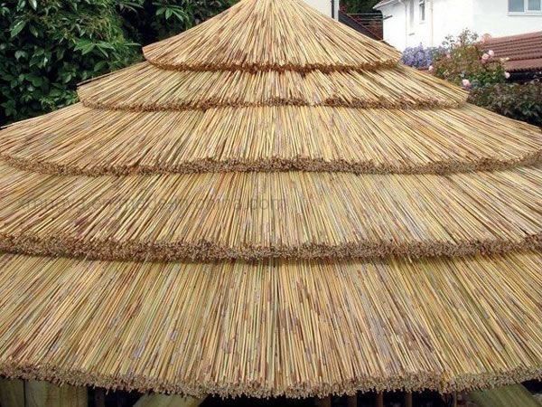 アフリカの庭園装飾 PVC素材部品 レンガ 赤 防火 ストラッチ 屋根タイル